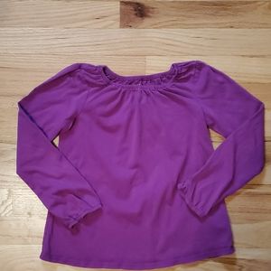 🍭Girls Lands' End l/s purple top